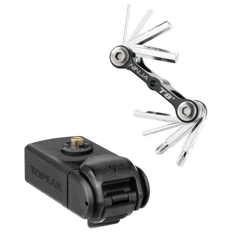Topeak Ninja Master+ T8 Multiverktyg, Black / silver, One Size