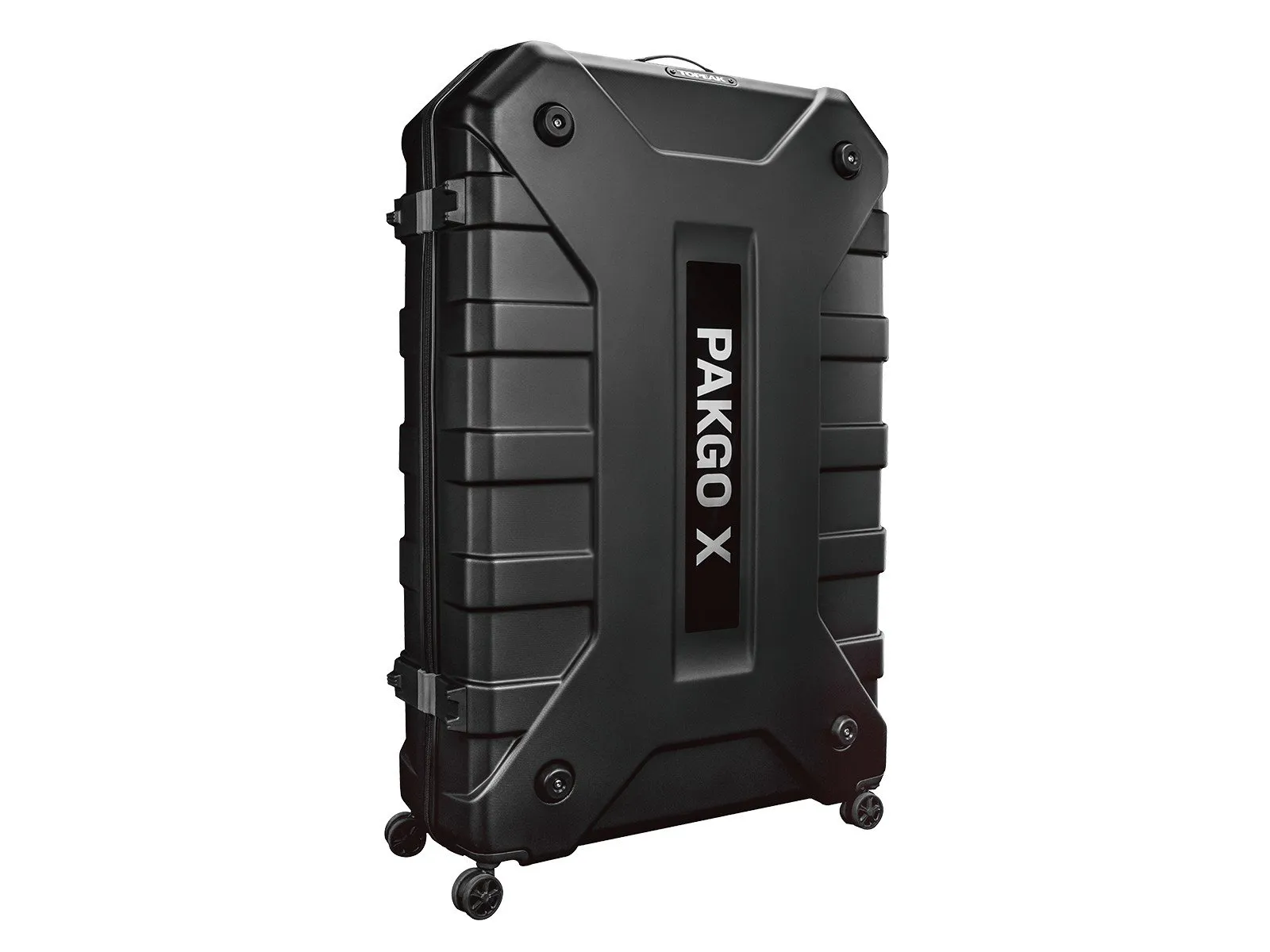 Topeak Pakgo X hardcase cykelresväska till racercyklar, Black, One Size
