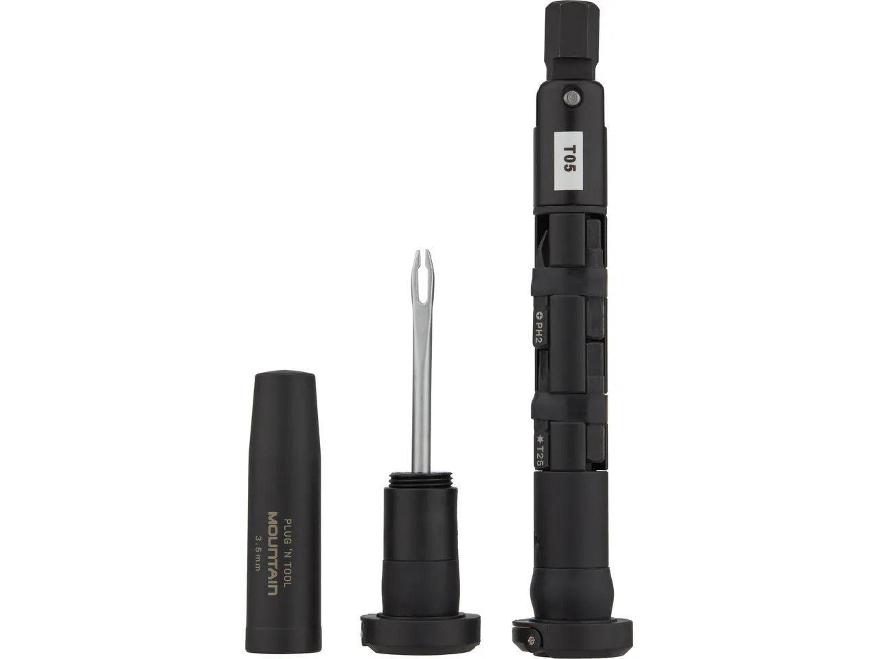 Topeak Plug 'n Tool Mountain Multitool, Black, One Size