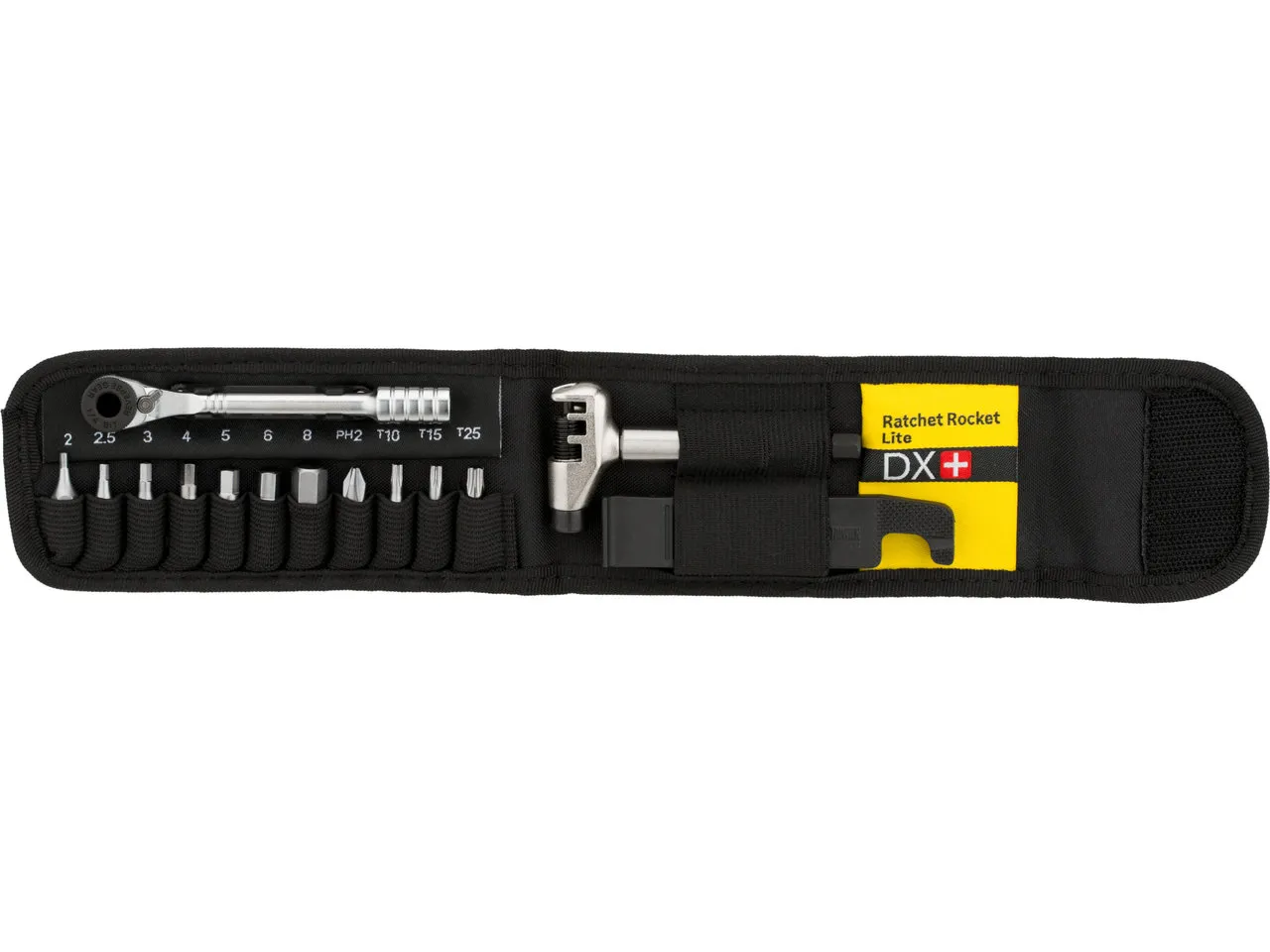 Topeak Ratchet Rocket Lite DX+ Mini-Werkzeugset, Black, One Size