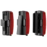 Topeak Redlite 80 Bakljus, Red / black, 80 Lumens