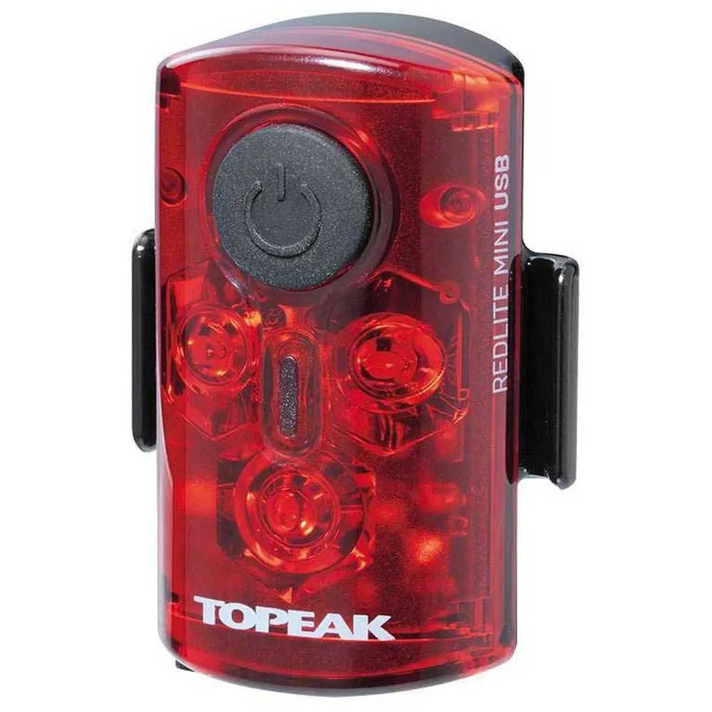 Topeak Redlite Mini Usb Bakljus, Black, One Size Topeak Redlite Mini Usb Bakljus, Black, One Size
