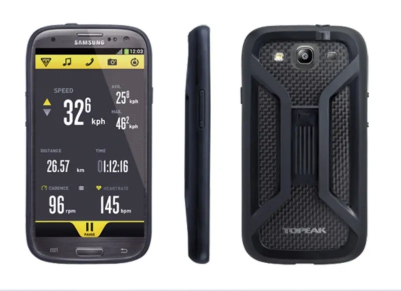 Topeak Ridecase till Samsung Galaxy S3, Svart