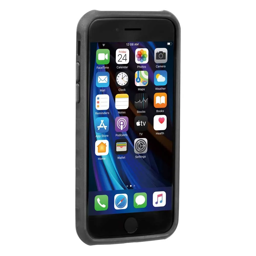 Topeak Ridephone Case Iphone 7/8/se 2nd & 3rd Gen Telefonfodral, Black / grey, One Size