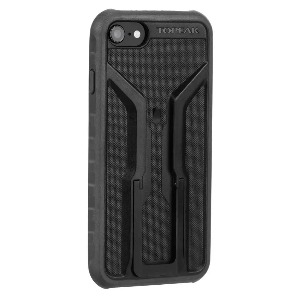 Topeak Ridephone Case Iphone 7/8/se 2nd & 3rd Gen Telefonfodral, Black / grey, One Size
