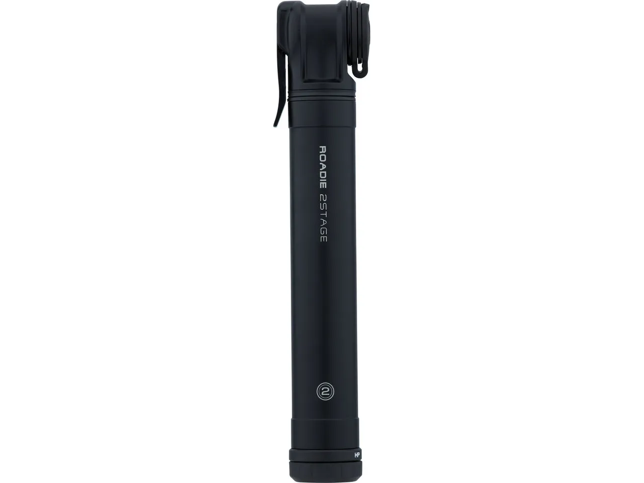 Topeak Roadie 2Stage Minipumpe, Black, 160psi