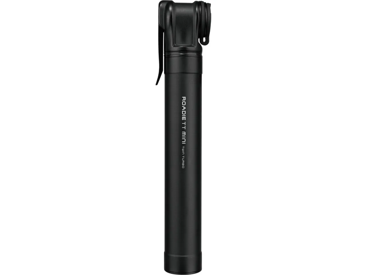 Topeak Roadie TT Mini Handpumpe, Chrome, 165mm / 160psi