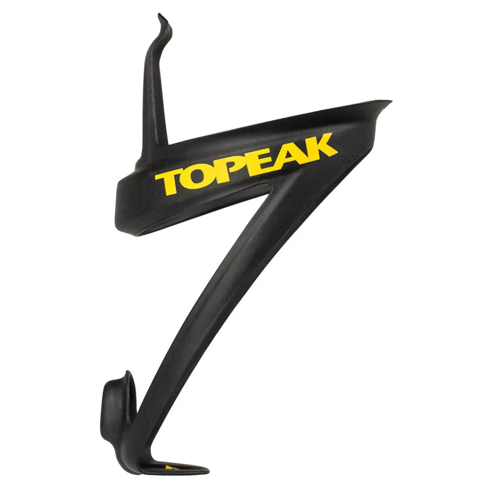 Topeak Shuttle Z Carbon Flaskhållare, Black / yellow, One Size