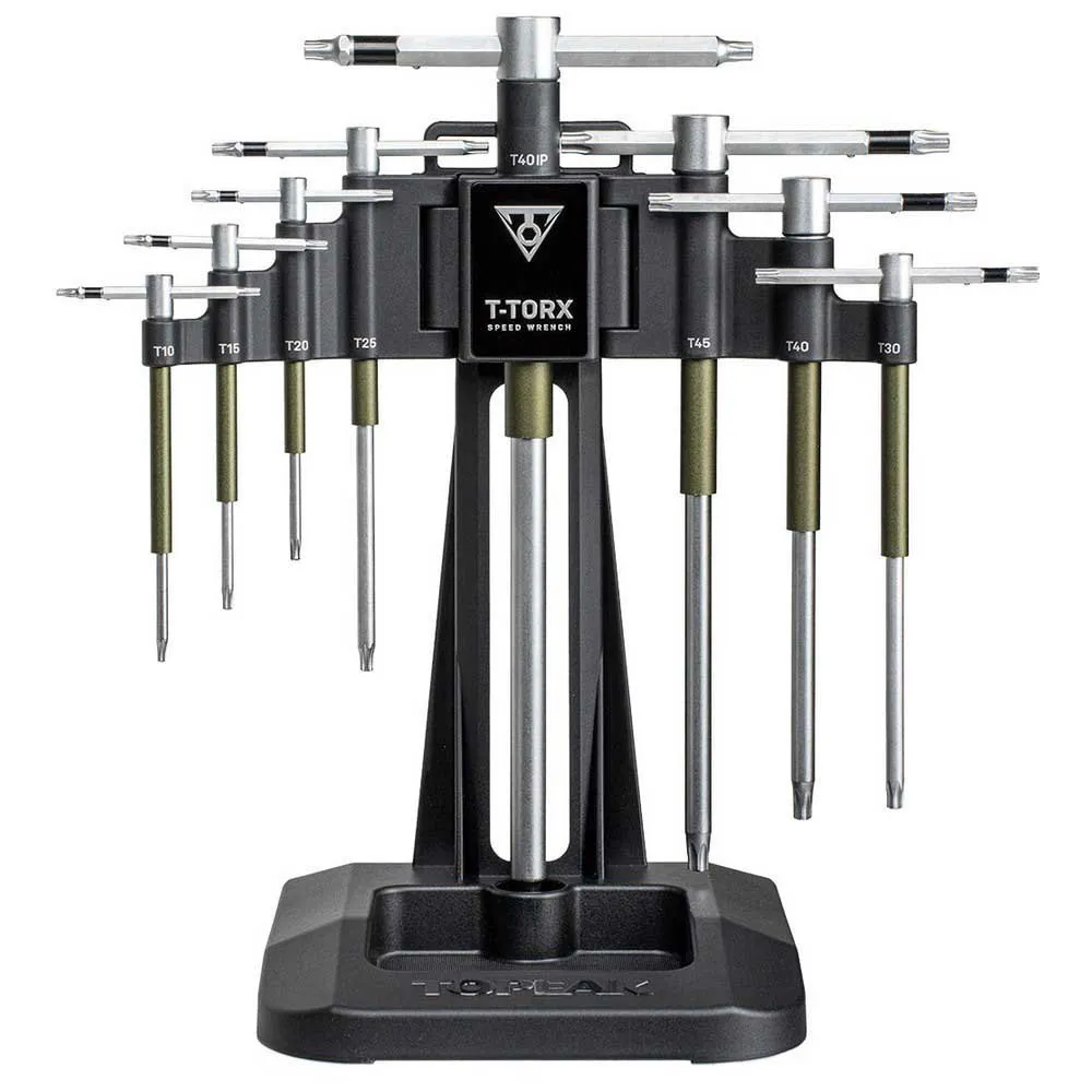 Topeak T-torx Speed Nyckelsats, Black / silver, One Size Topeak T-torx Speed Nyckelsats, Black / silver, One Size