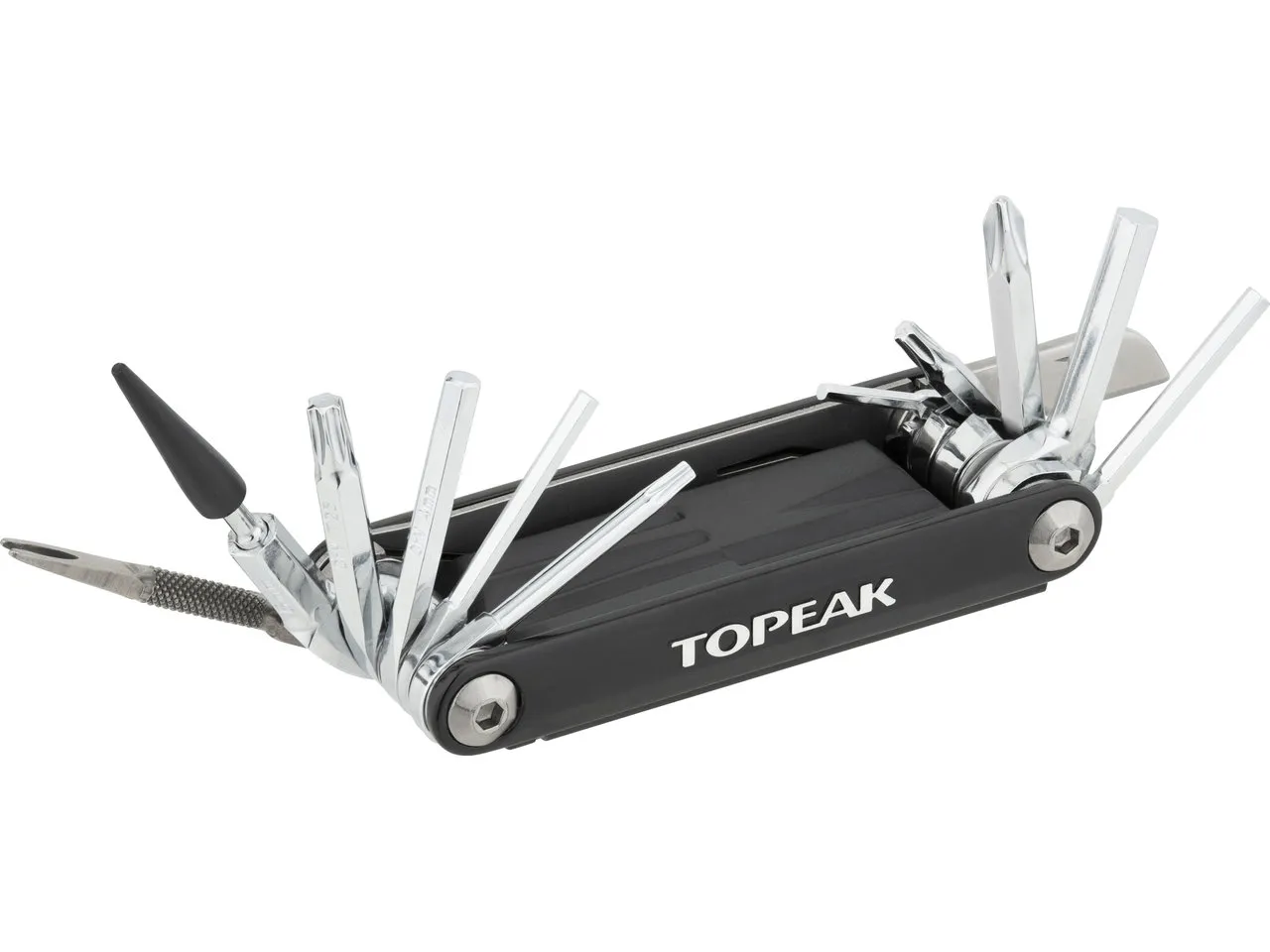 Topeak Tubi 18 Multitool, Black, One Size Topeak Tubi 18 Multitool, Black, One Size