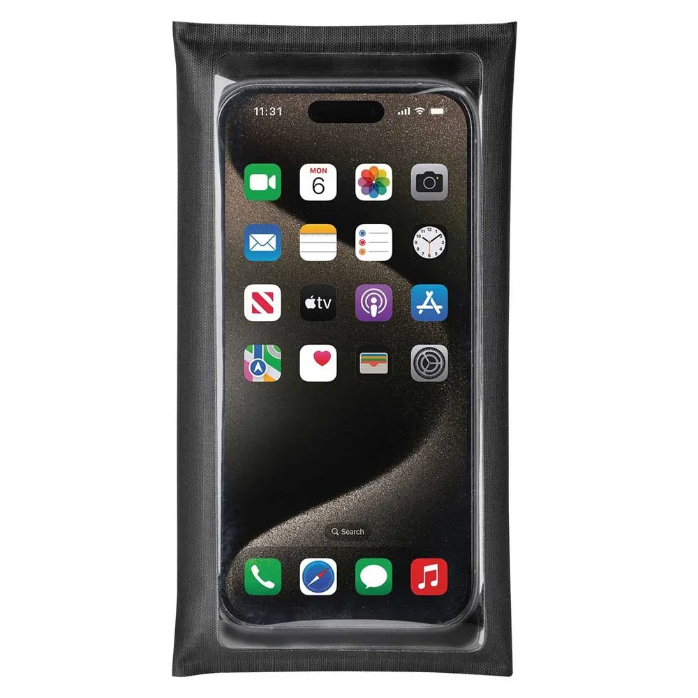 Topeak Waterproof 6.7´´ Telefonfodral, Black / clear, One Size Topeak Waterproof 6.7´´ Telefonfodral, Black / clear, One Size