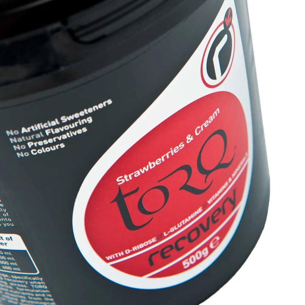Torq Återställning & Jordgubbe Grädde 500g, Red, One Size