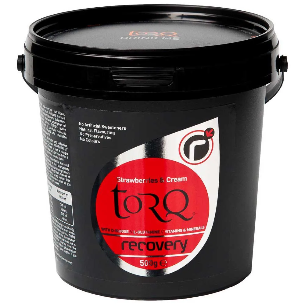 Torq Återställning & Jordgubbe Grädde 500g, Red, One Size