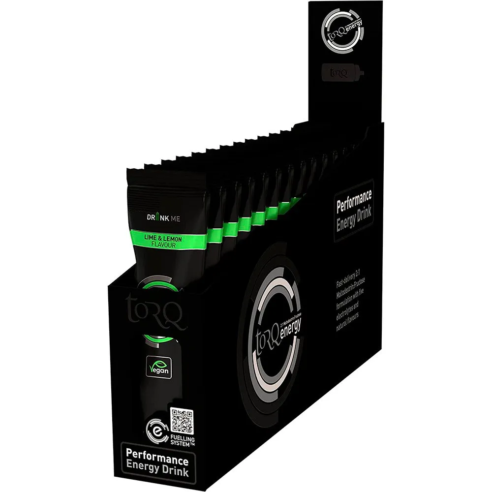 Torq Energidryck Engångsdos Förpackning Citron 33g 15 Enheter, One size