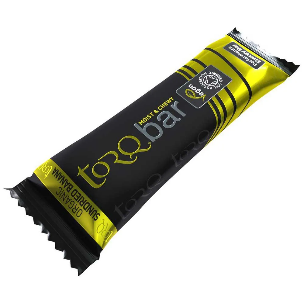 Torq Låda Med Ekologiska Energibarer Soltorkad Banan 45g 15 Enheter, Black, One Size Torq Låda Med Ekologiska Energibarer Soltorkad Banan 45g 15 Enheter, Black, One Size