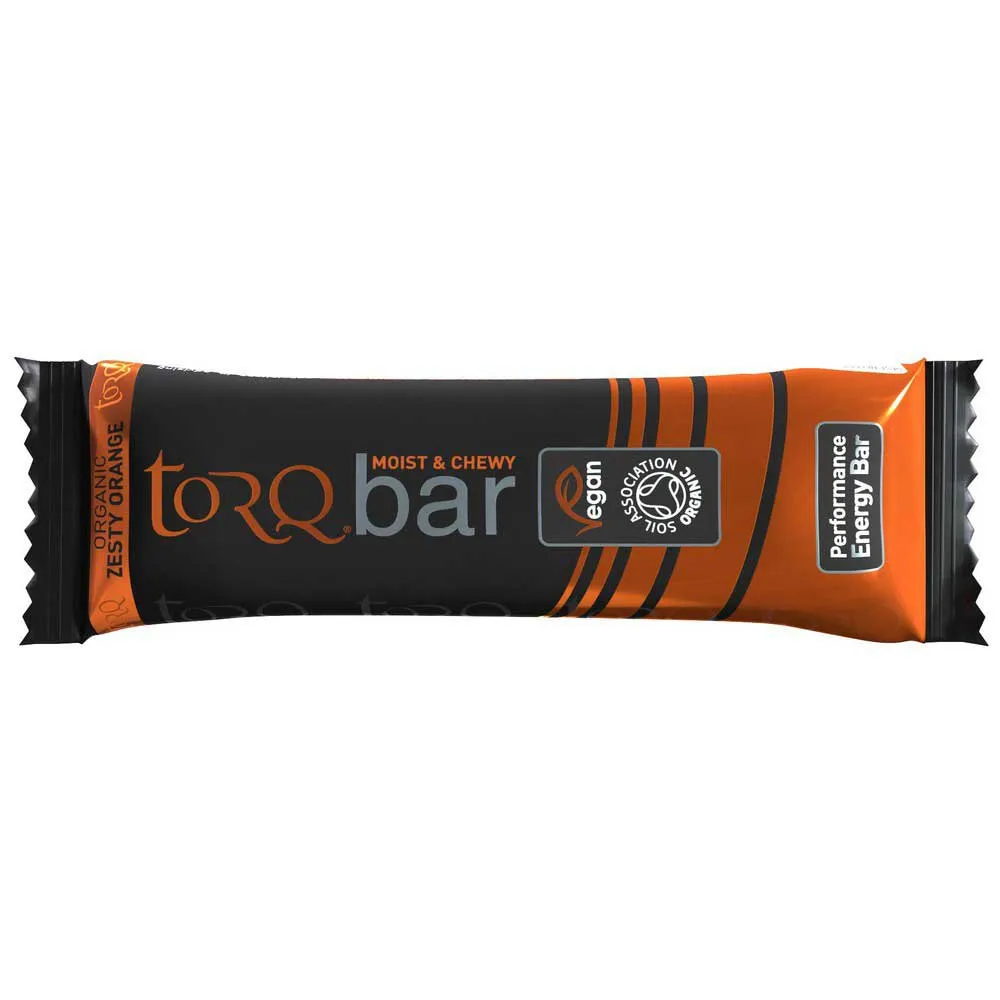Torq Låda Med Ekologiska Energibarer Syrlig Apelsin 45g 15 Enheter, Black, One Size