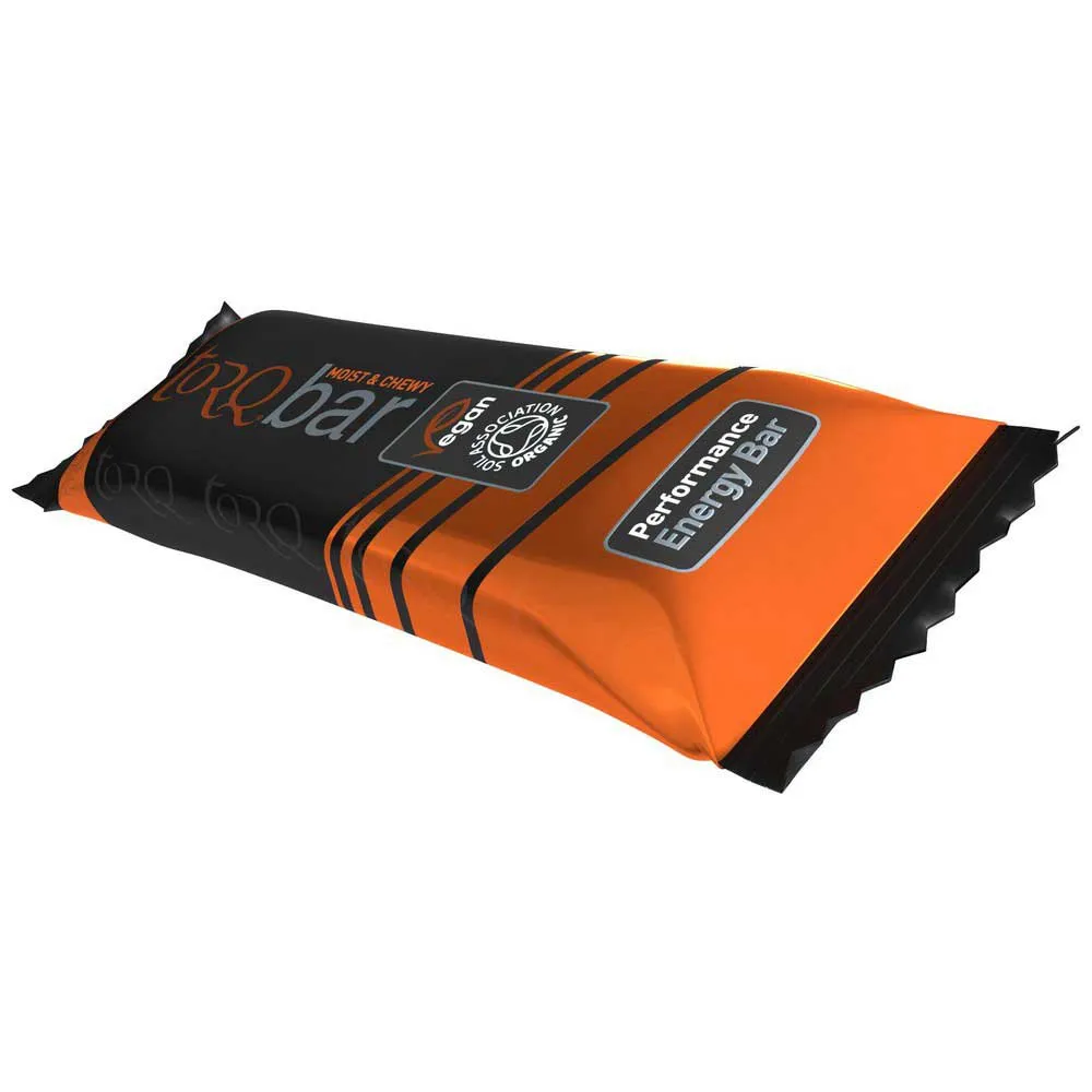 Torq Låda Med Ekologiska Energibarer Syrlig Apelsin 45g 15 Enheter, Black, One Size