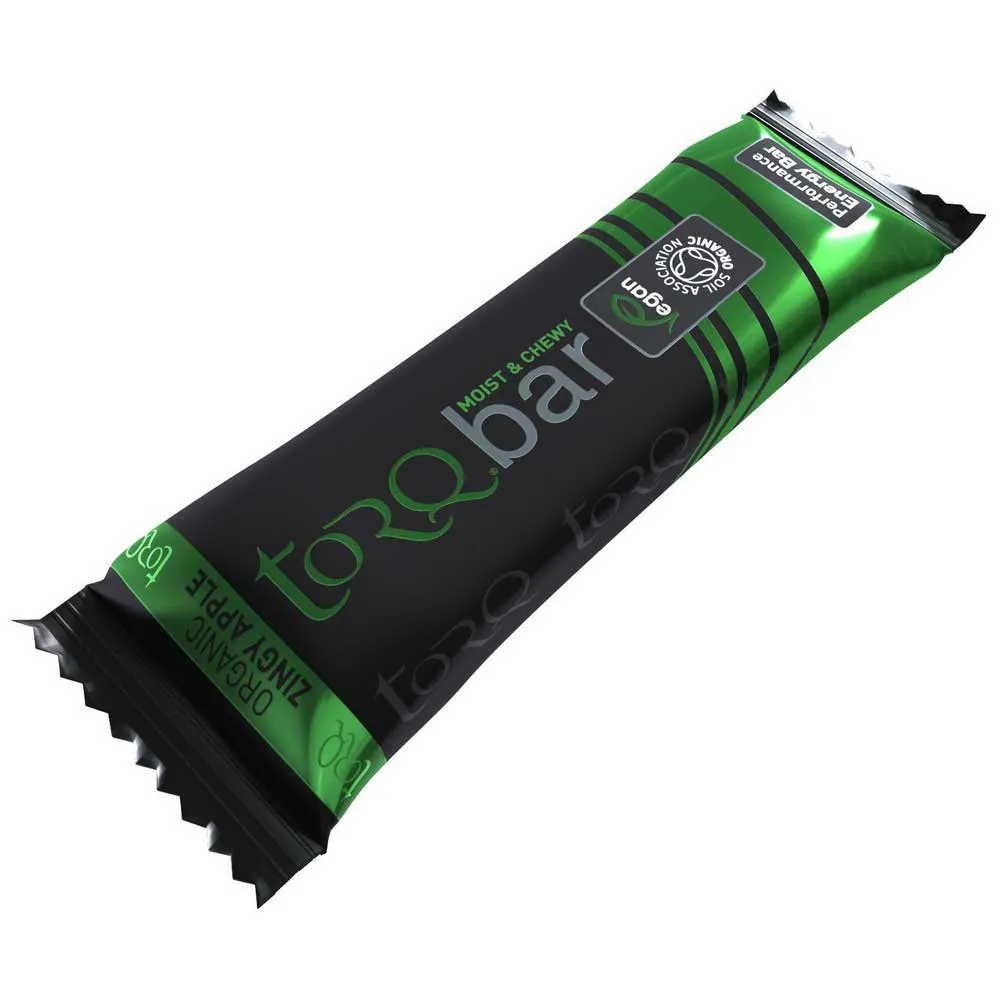 Torq Låda Med Ekologiska Energibarer Syrligt äpple 45g 15 Enheter, Black, One Size Torq Låda Med Ekologiska Energibarer Syrligt äpple 45g 15 Enheter, Black, One Size