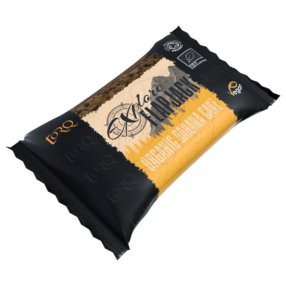 Torq Låda Med Ekologiska Havreflarn Energibars Bakewell-bit Körsbär 65g 20 Enheter, Black, One Size