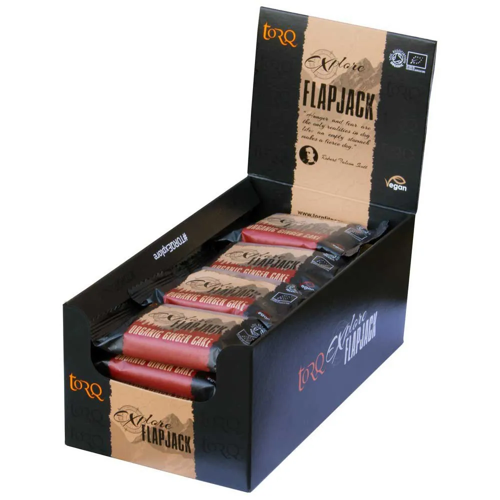 Torq Utforska Lådan Med Flapjack Ekologiska Energibars Pepparkaka 65g 20 Enheter, Black, One Size Torq Utforska Lådan Med Flapjack Ekologiska Energibars Pepparkaka 65g 20 Enheter, Black, One Size
