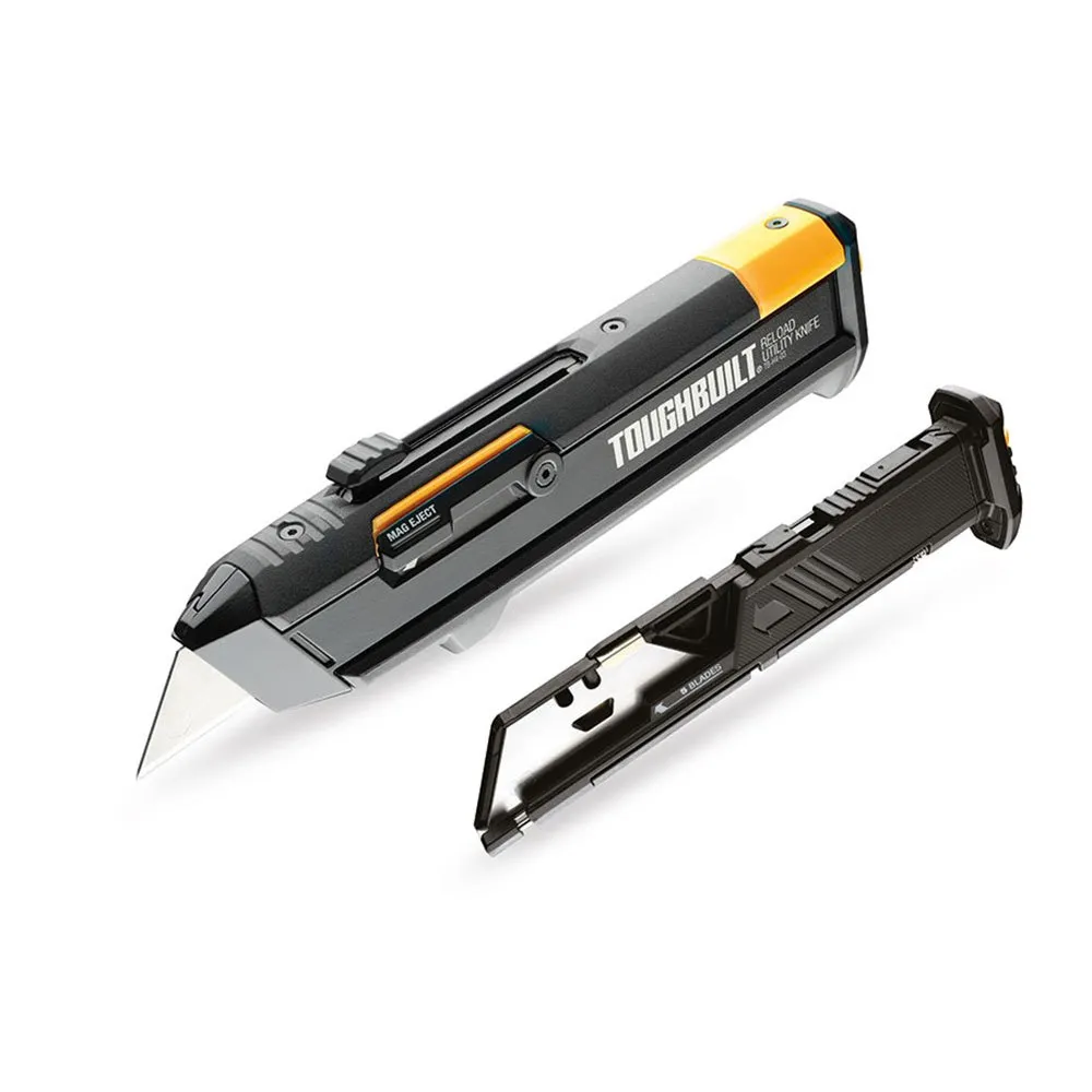 Toughbuilt 79942 Uppladdningsbar 5+5 Bladsskär, Black, One Size