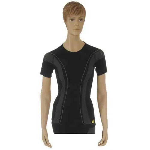Touratech Allroad Compression Kortärmad Baslager, Black