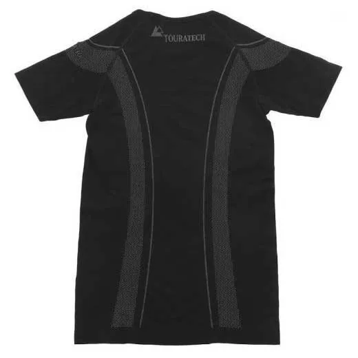 Touratech Allroad Compression Kortärmad Baslager, Black