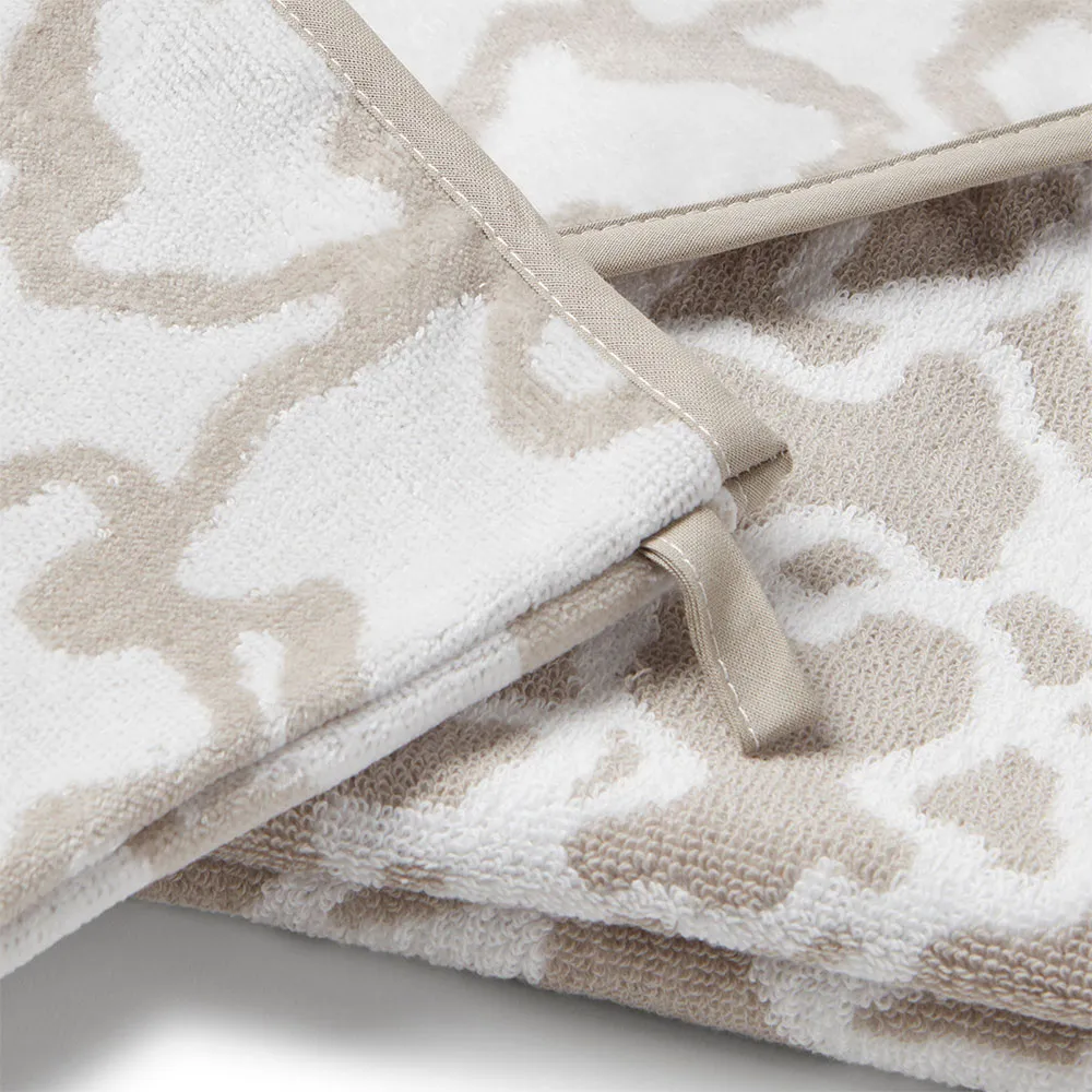 Tous Rysk Handduk Och Vante, Grey, One Size