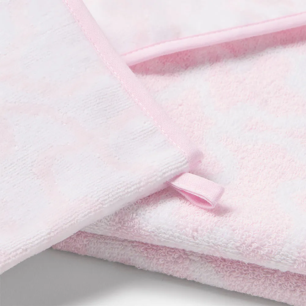 Tous Rysk Handduk + Vante, Pink, One Size