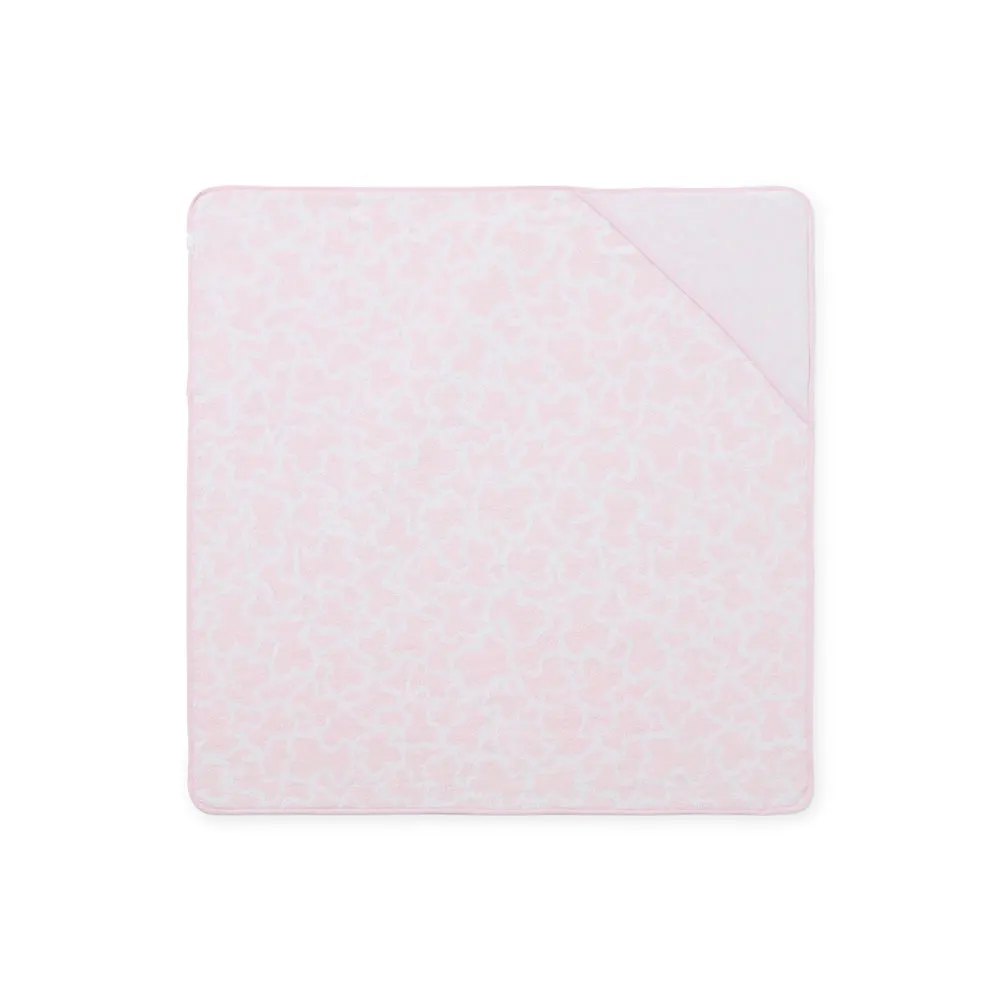 Tous Rysk Handduk + Vante, Pink, One Size