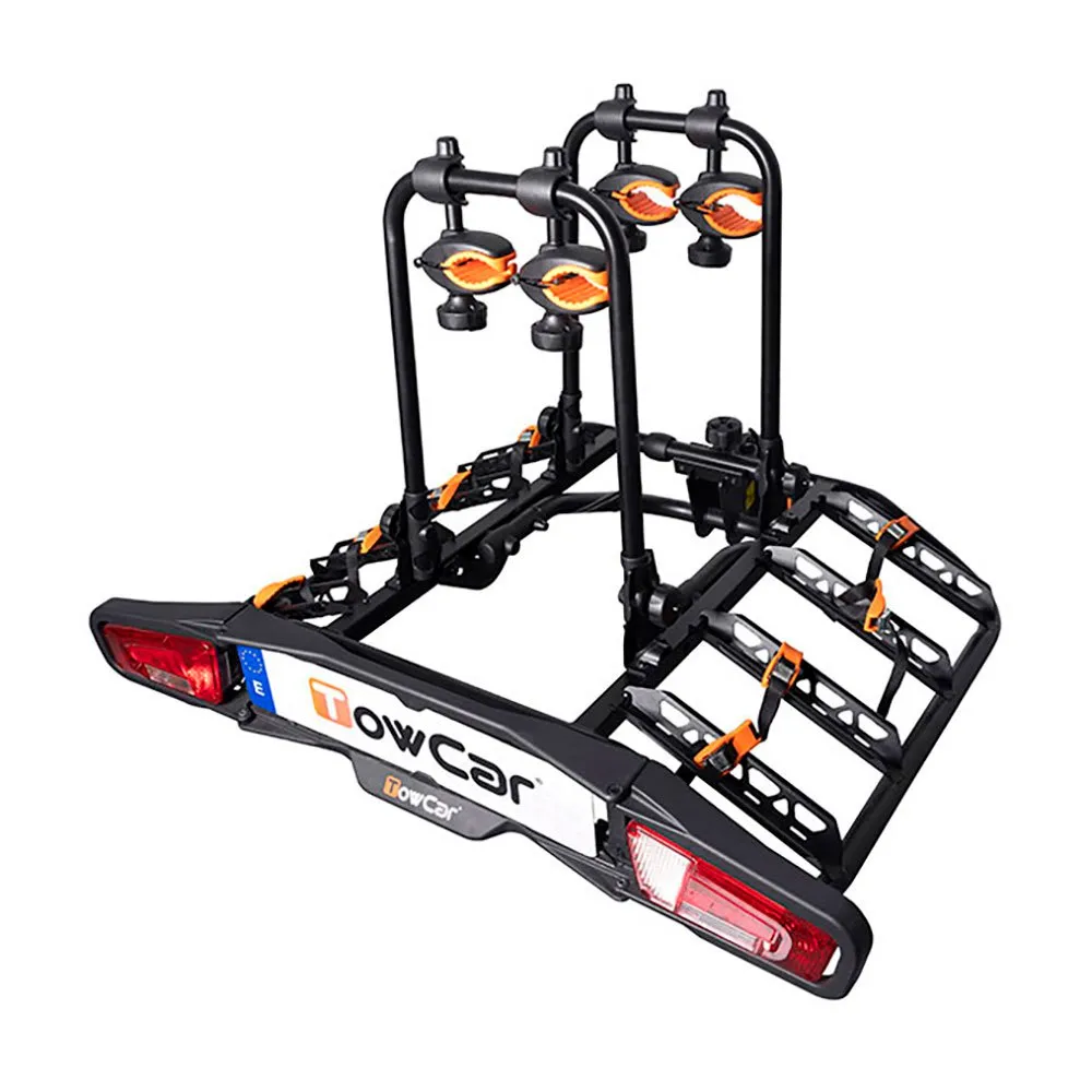 Towcar T4 Cykelställ För 4 Cyklar Refurbished, Black, 4 Cykels Towcar T4 Cykelställ För 4 Cyklar Refurbished, Black, 4 Cykels
