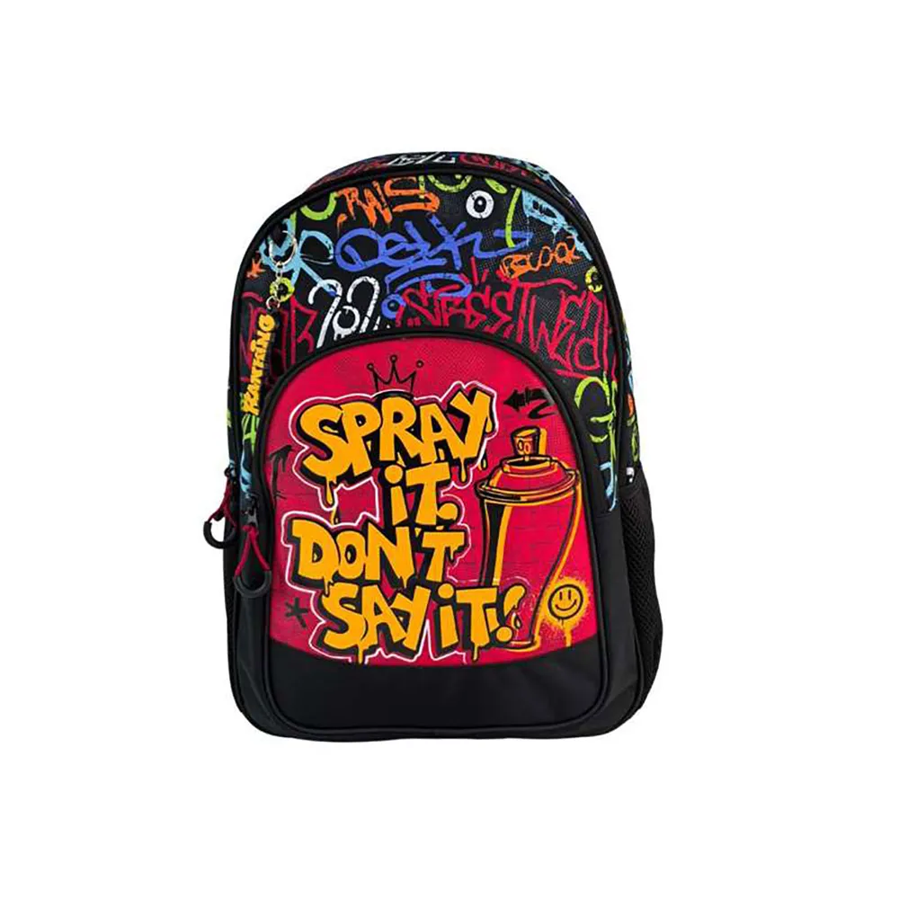 Toybags Dubbelfacks Ryggsäck För Graffiti Anpassningsbar För Bil, Multicolor