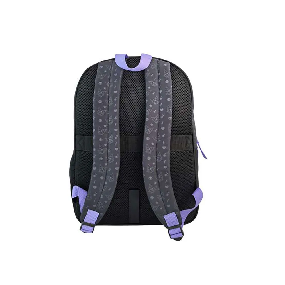 Toybags Kuromi Lågstadiet Dubbelfack Anpassningsbar Till Vagn Ryggsäck, Multicolor