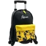 Toybags Pikachu Pokémon Anpassningsbar Amerikansk Dubbel Ryggsäck Med Trolley 42x31x13.5 Cm, Multicolor