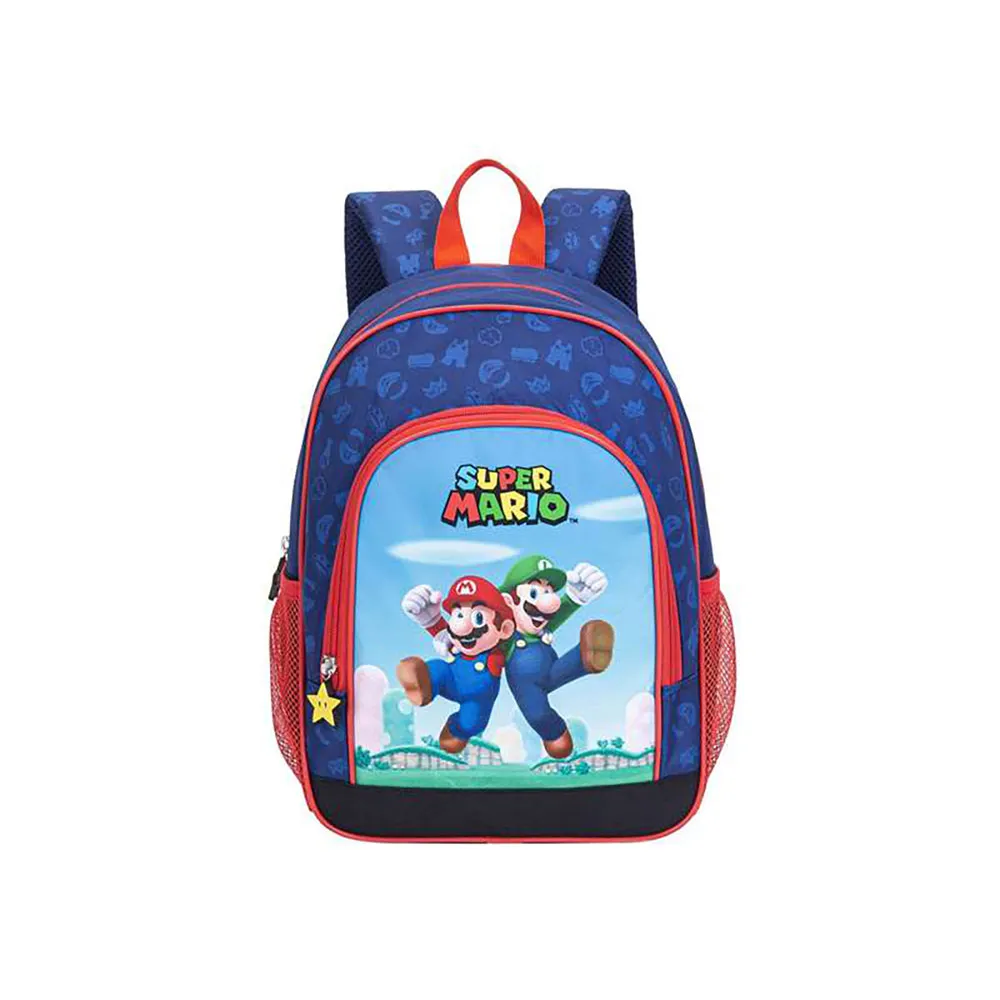 Toybags Super Mario 2 Sidofickor Ryggsäck, Multicolor