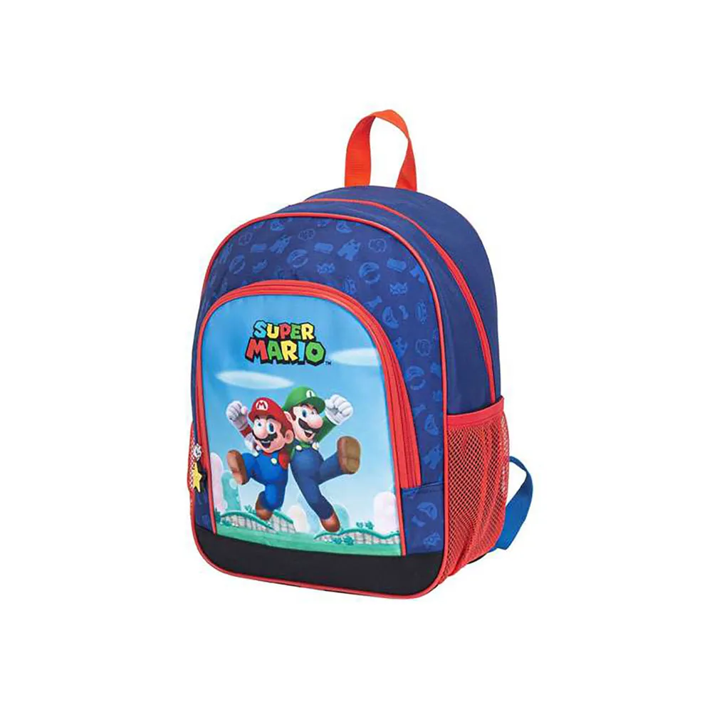 Toybags Super Mario 2 Sidofickor Ryggsäck, Multicolor