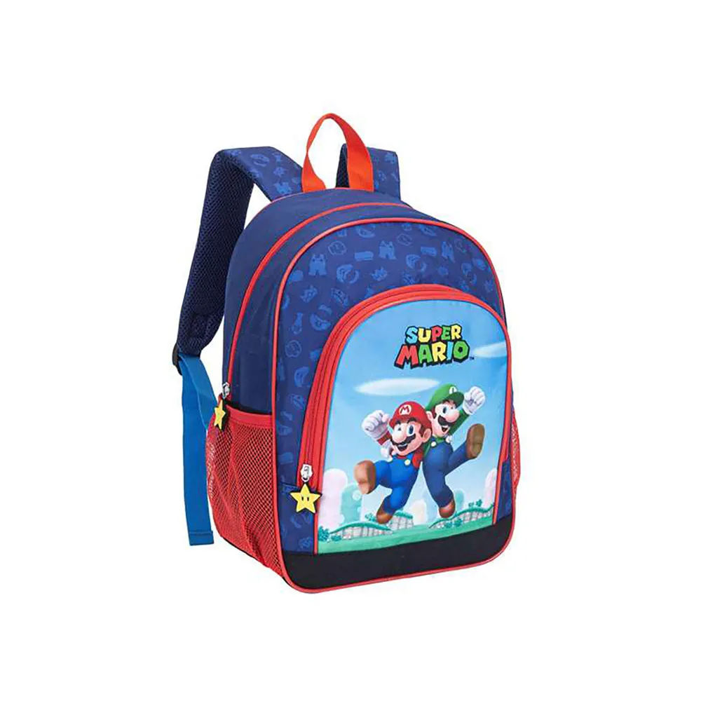 Toybags Super Mario 2 Sidofickor Ryggsäck, Multicolor