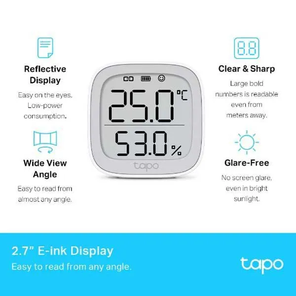 Tp-link Tapo T315 Termometer, White, One Size