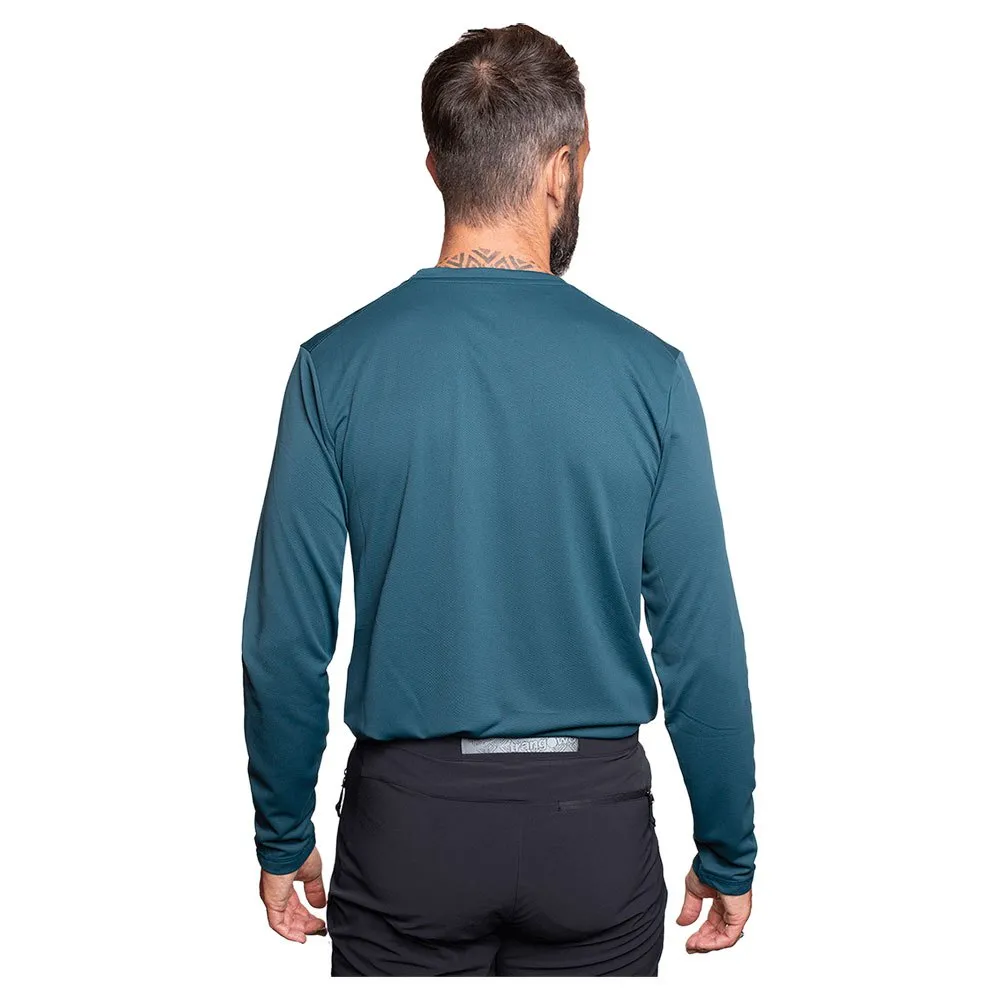 Trango Dundret T-shirt Med Lång ärm, Atlantic deep