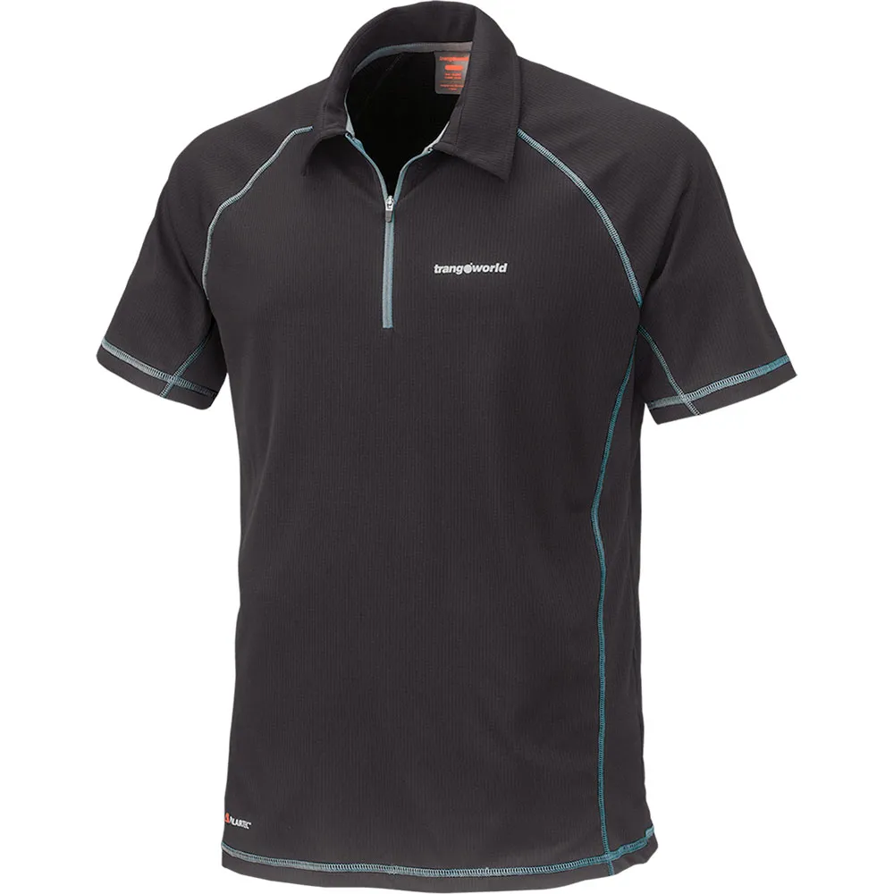 Trango Ercol Kortärmad Polotröja, Black