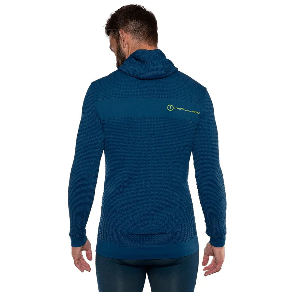 Trango Lanes Sweatshirt Med Dragkedja, Sailor blue