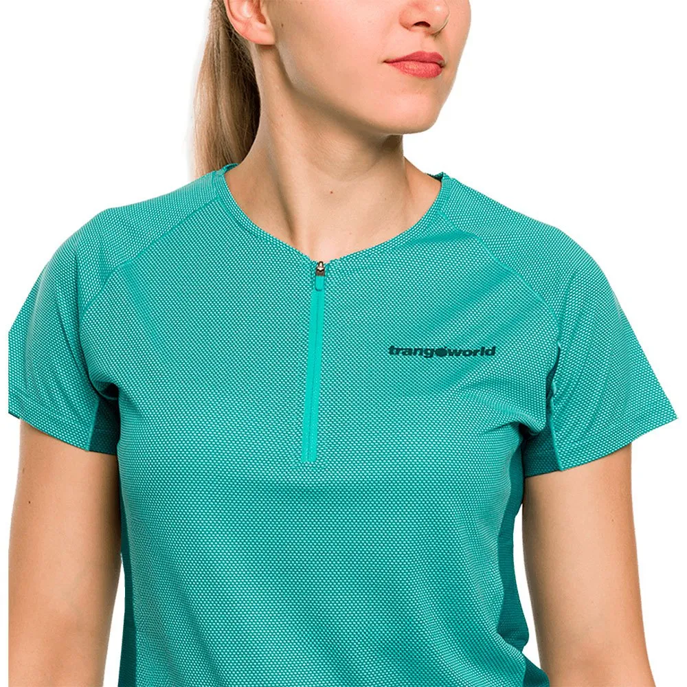 Trango Leit Halv Dragkedja Kortärmad T-shirt female
