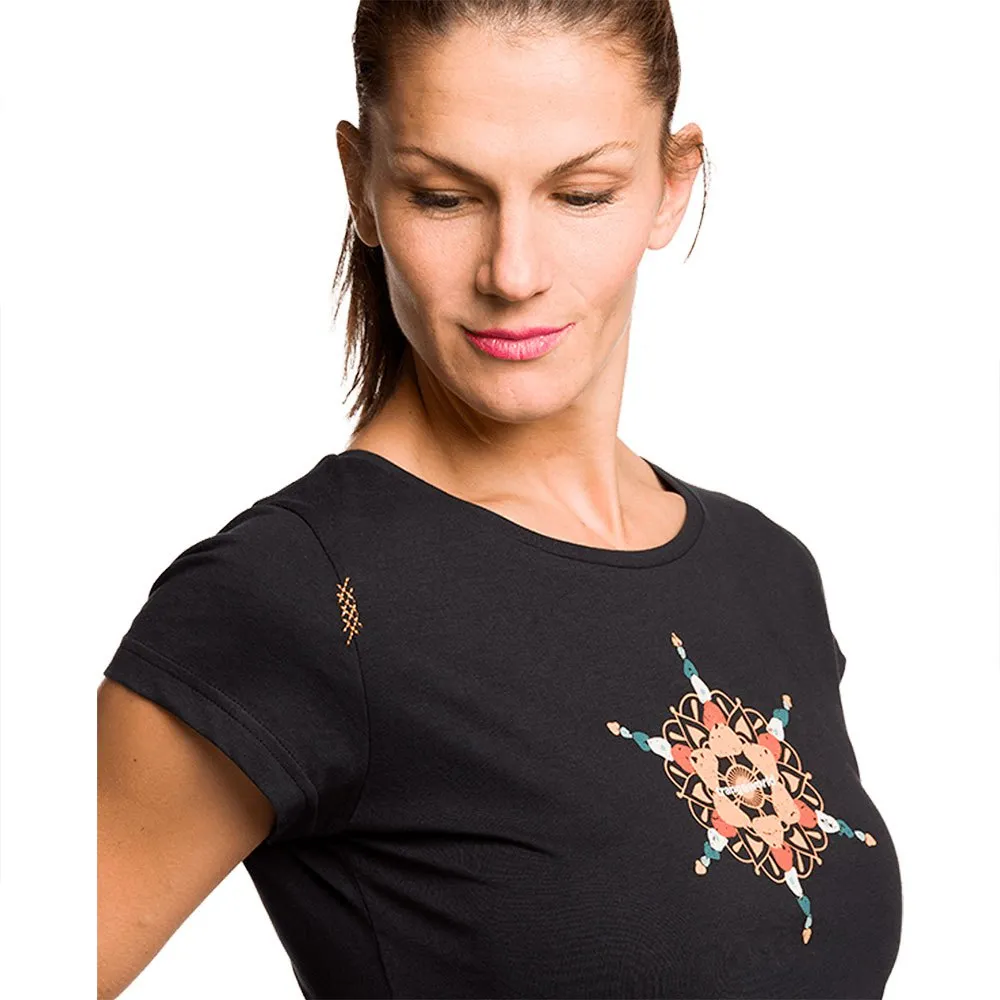Trango Mandala T-shirt Med Korta ärmar, Black Trango Mandala T-shirt Med Korta ärmar, Black