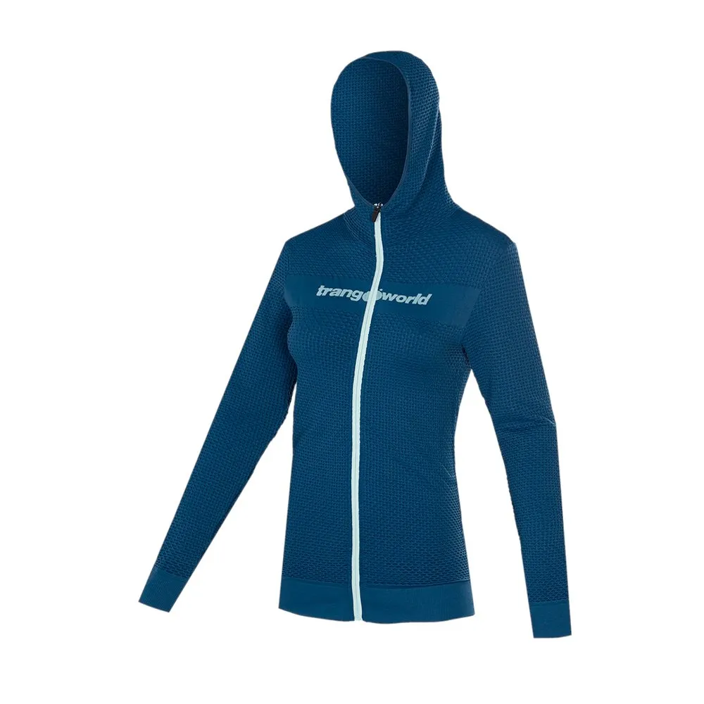 Trango Myre Fleecejacka Med Huva Refurbished, Sailor blue