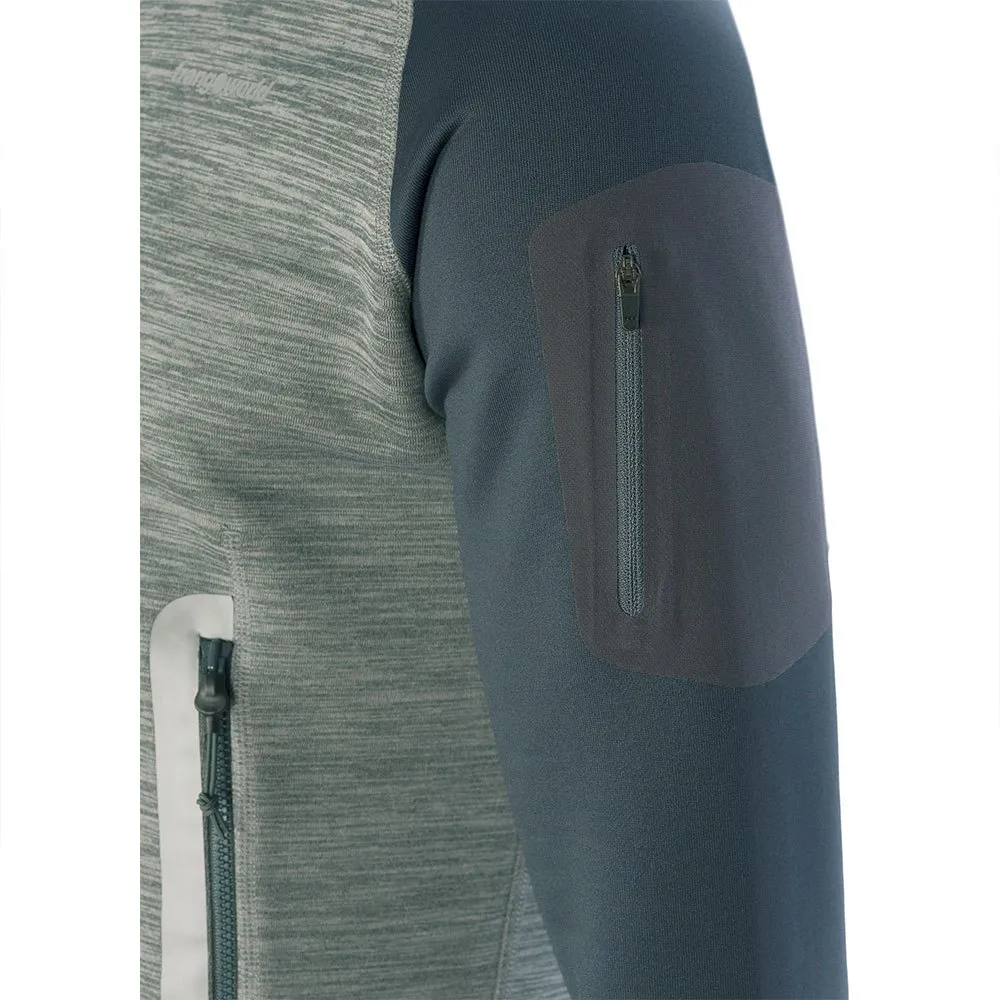 Trango Rondas Fleecejacka Med Huva, Dark shadow