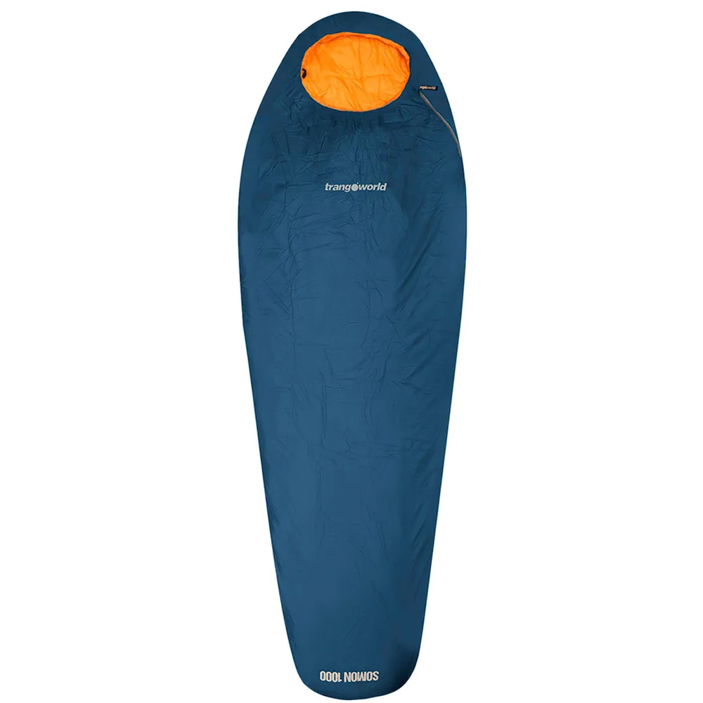 Trango Somon 1000 Sovsäck, Majolica blue, Right Zipper