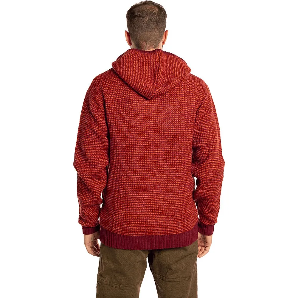 Trango Toscarri Sweatshirt Med Dragkedja, Cabernet / red orange