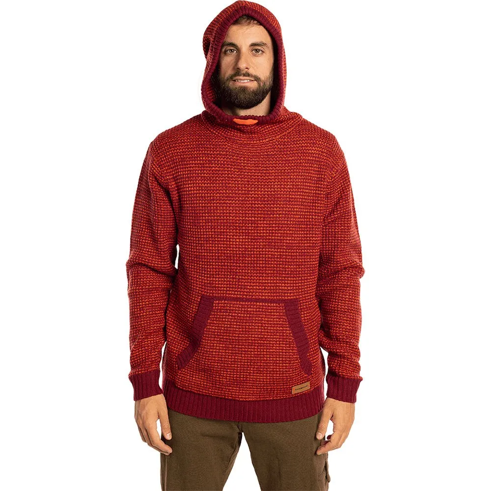 Trango Toscarri Sweatshirt Med Dragkedja, Cabernet / red orange