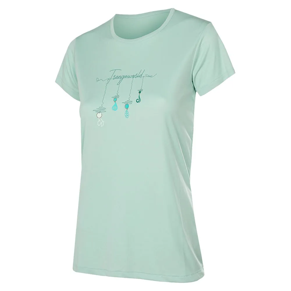 Trango Zalabi T-shirt Med Korta ärmar, Gossamer green
