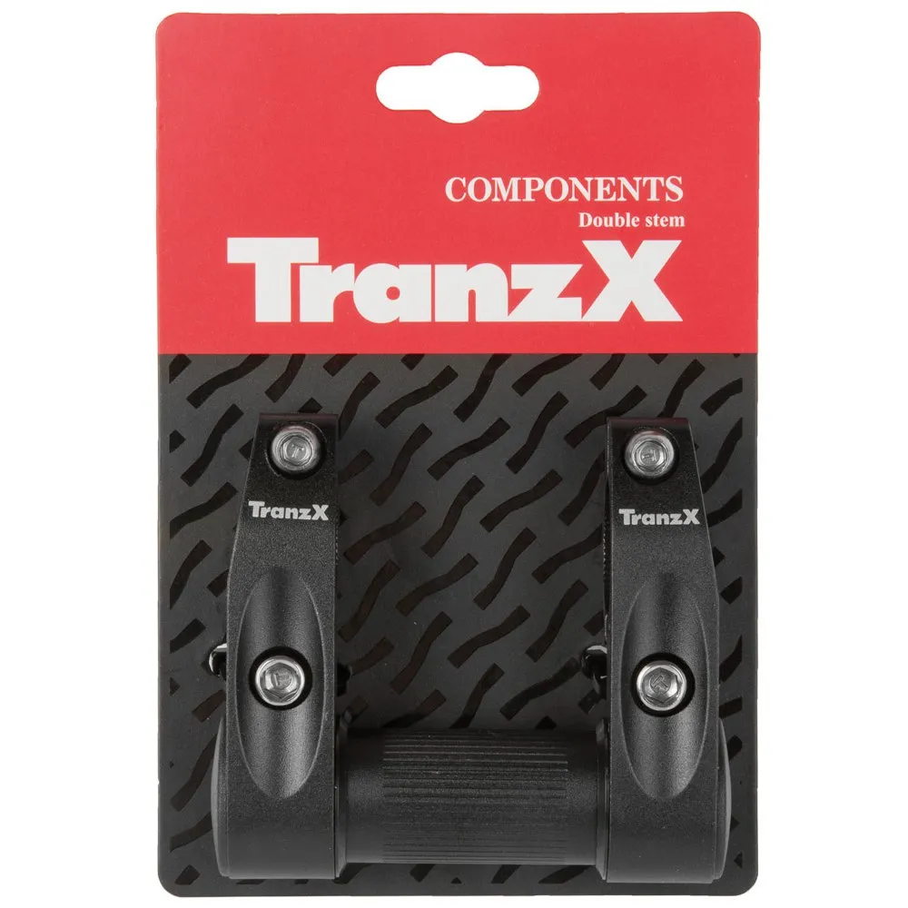TranzX Twin-holder Stamadapter, Black, 25.4mm